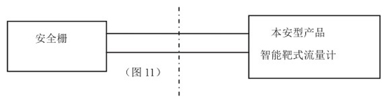 石蠟流量計(jì)本安系統(tǒng)接線(xiàn)圖